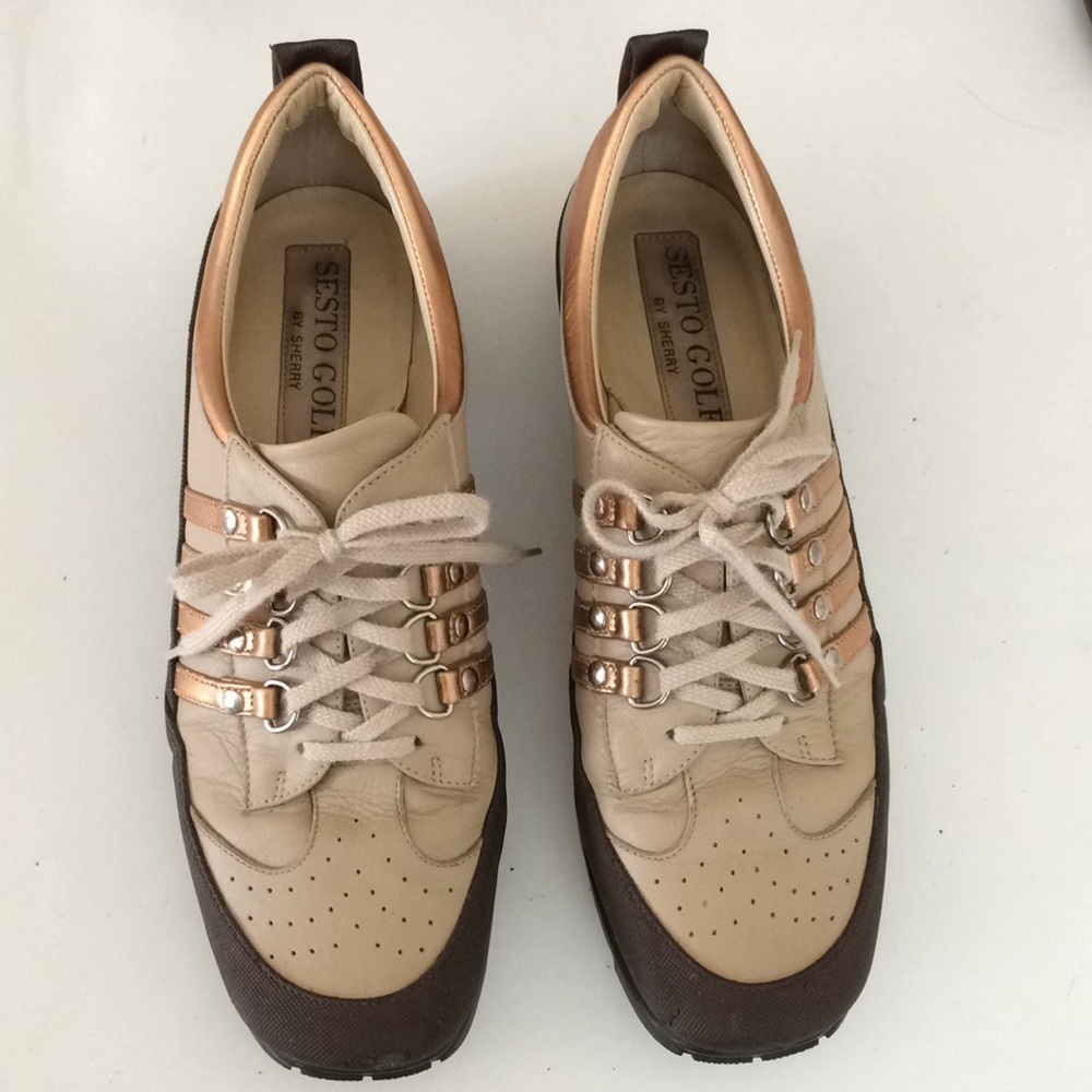 Sesto Golf by Sherry copper metallic trim - Picture 4 of 8